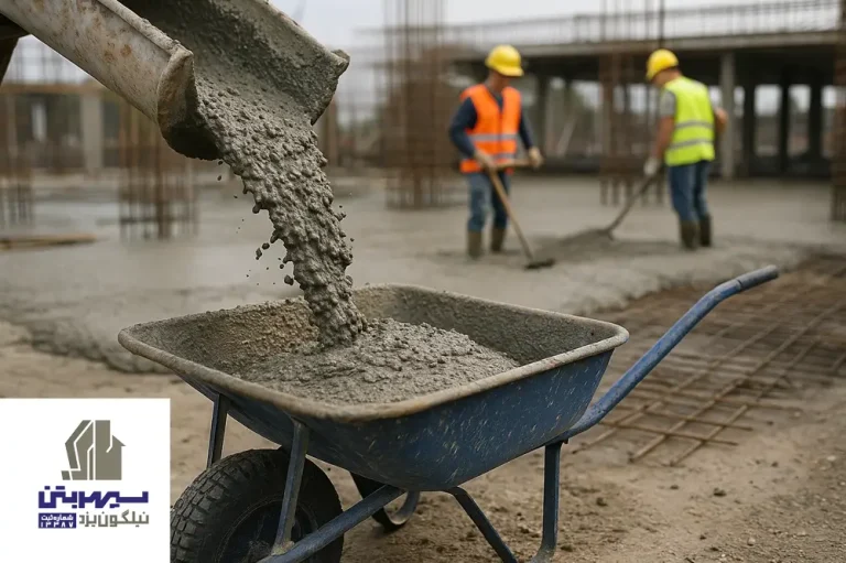 هر متر مکعب بتن چند فرغون است؟